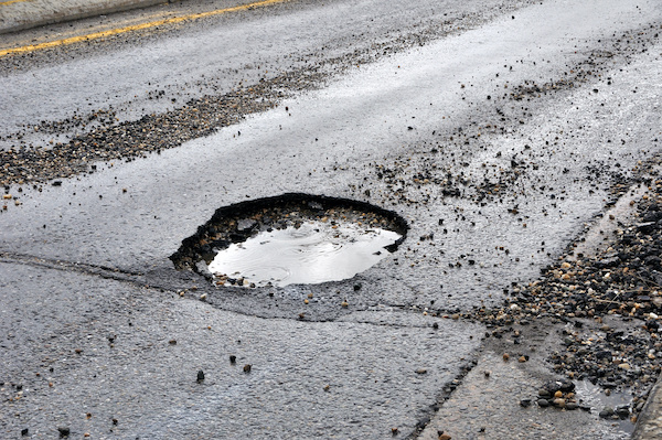 What Vehicle Parts Can Potholes Damage?